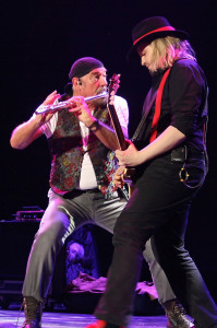 Ian Anderson and guitarist Florian Opahle set the tone. Photo by Martin Webb.