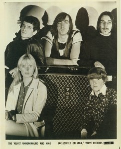 Vox in Furs: An early Velvet Underground publicity still. Reed is in black (of course), top left. Photo courtesy the Universal Music Archives.