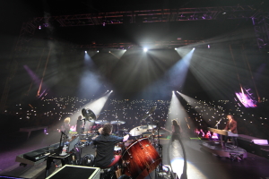 The view from behind the kit. Photo by Jason Powell.