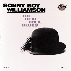 SONNY BOY WILLIAMSON _ THE REAL FOLK BLUES _ COVER ART