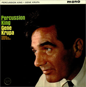 GENE KRUPA _ PERCUSSION KING _ COVER ART