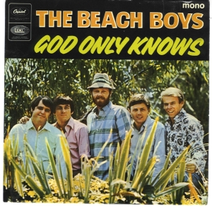 THE BEACH BOYS _ GOD ONLY KNOWS - SINGLE SLEEVE