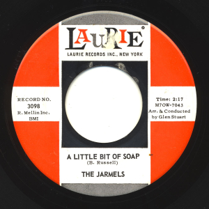 THE JARMELS - A LITTLE BIT OF SOAP _45 LABEL