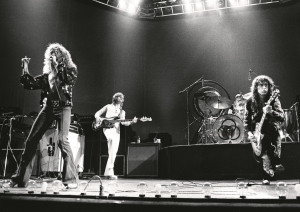 Led Zeppelin 1975 - 3 photo credit Ian Dickson