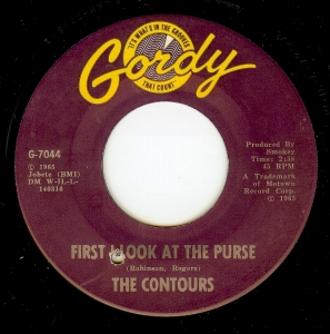 CONTOURS - FIRST I LOOK AT THE PURSE 45